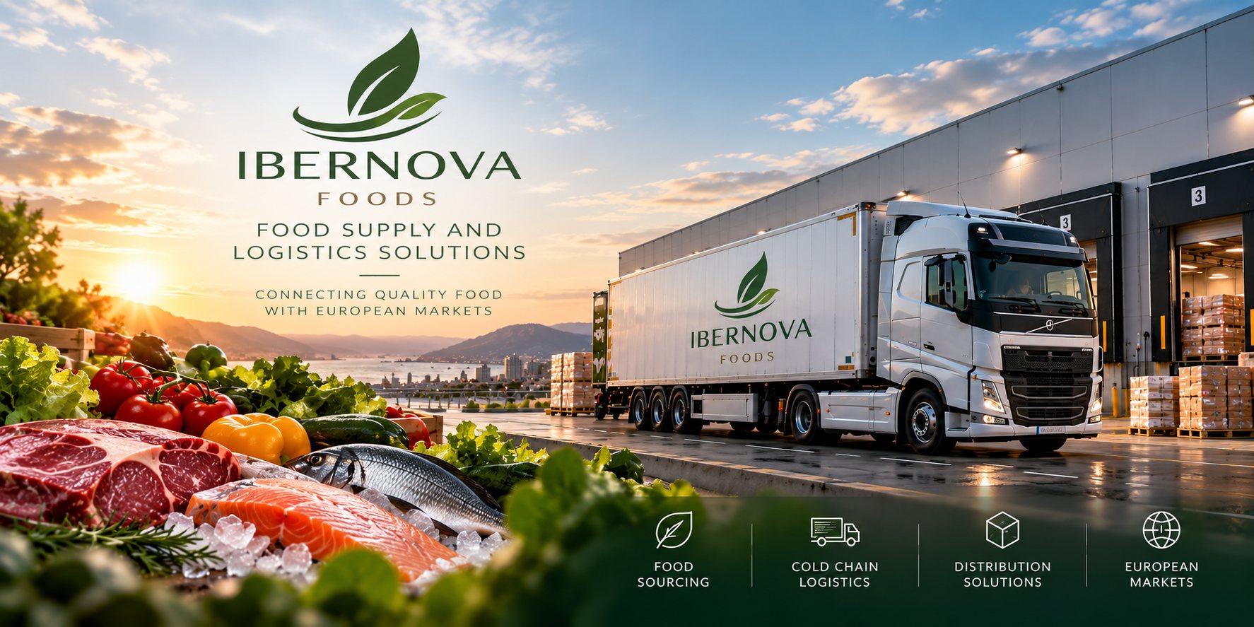Ibernova Foods: soluciones de suministro alimentario y logística